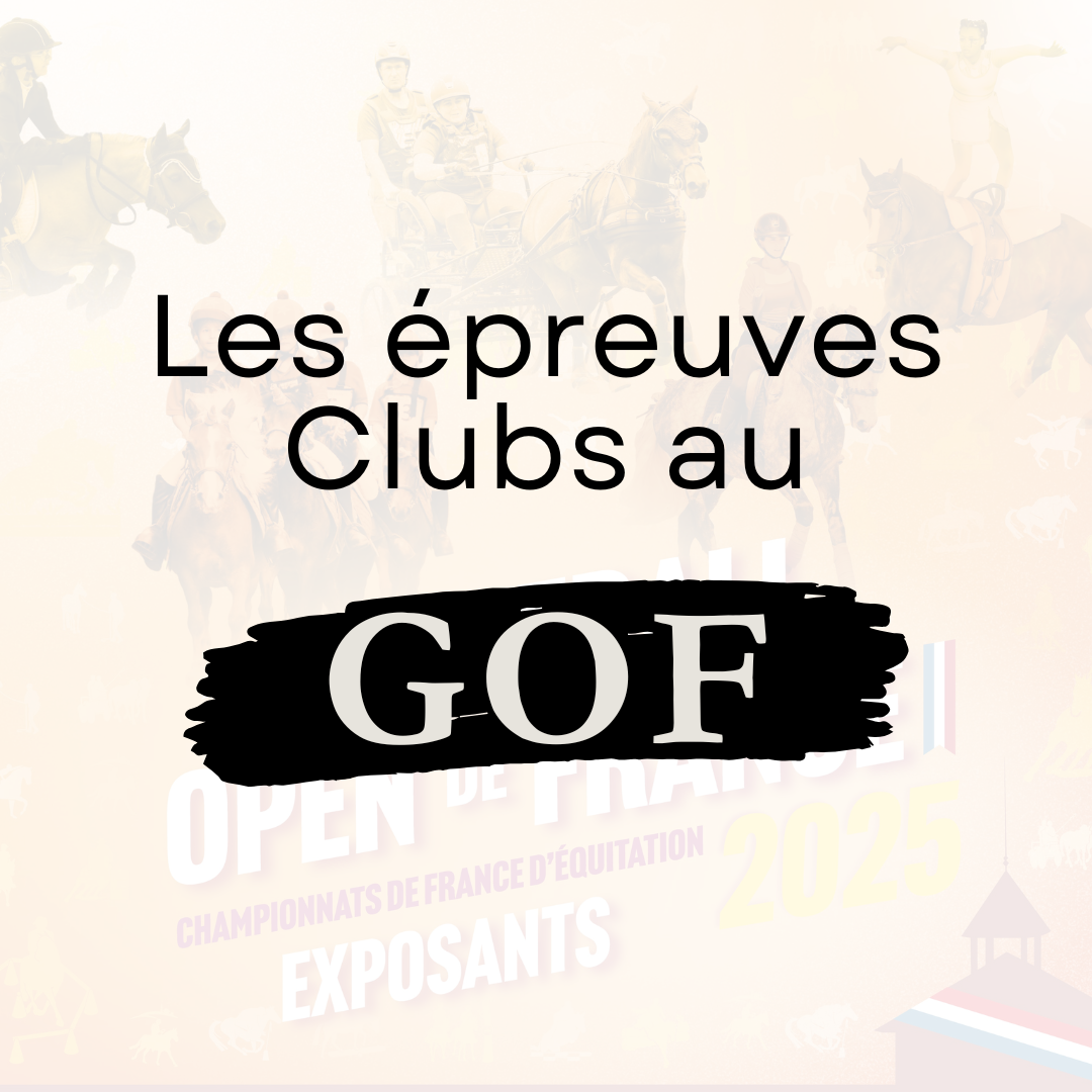 information sur les épreuve Clubs de l'open de France d'équitation à Lamotte-Beuvron