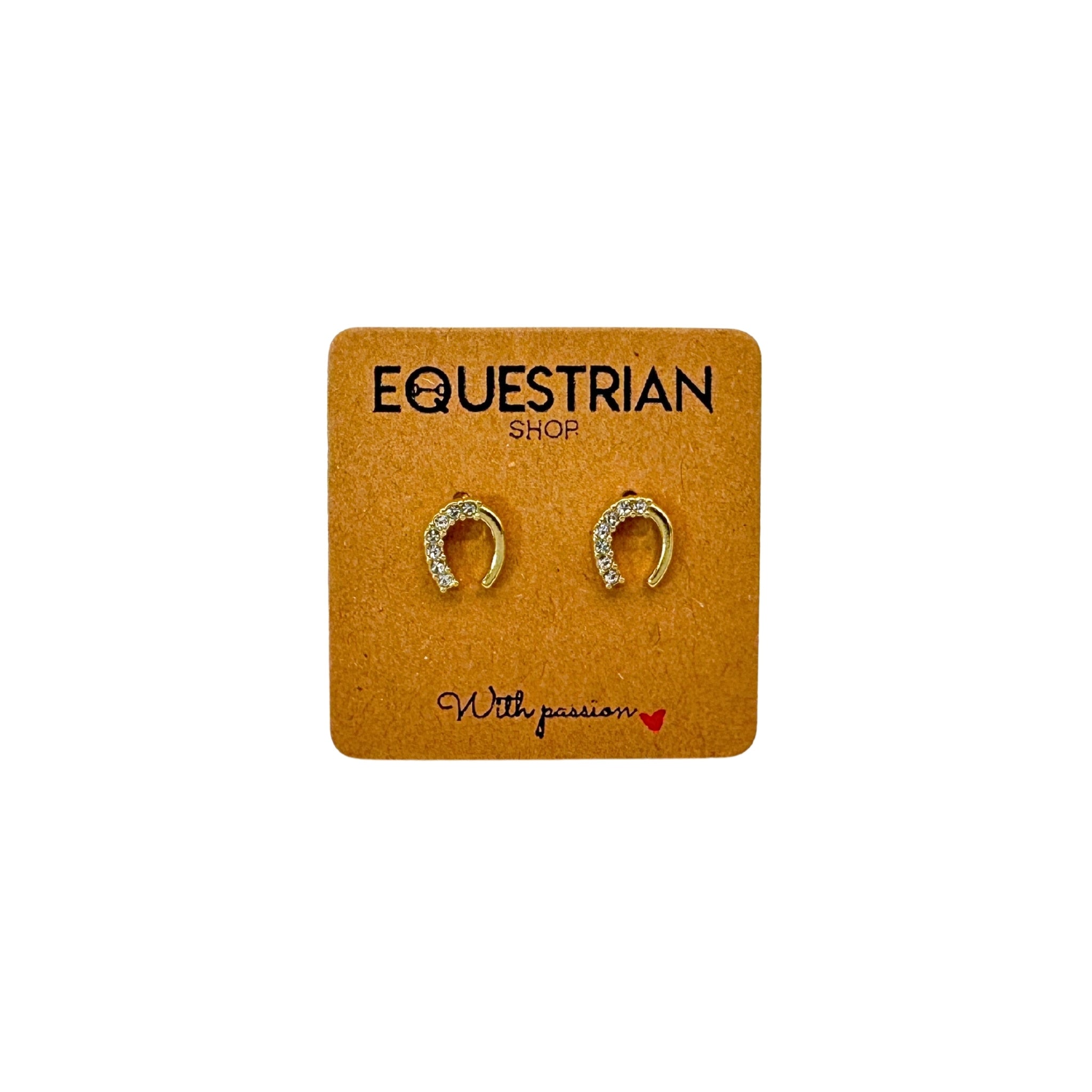 Boucles d'oreilles Emy dorée