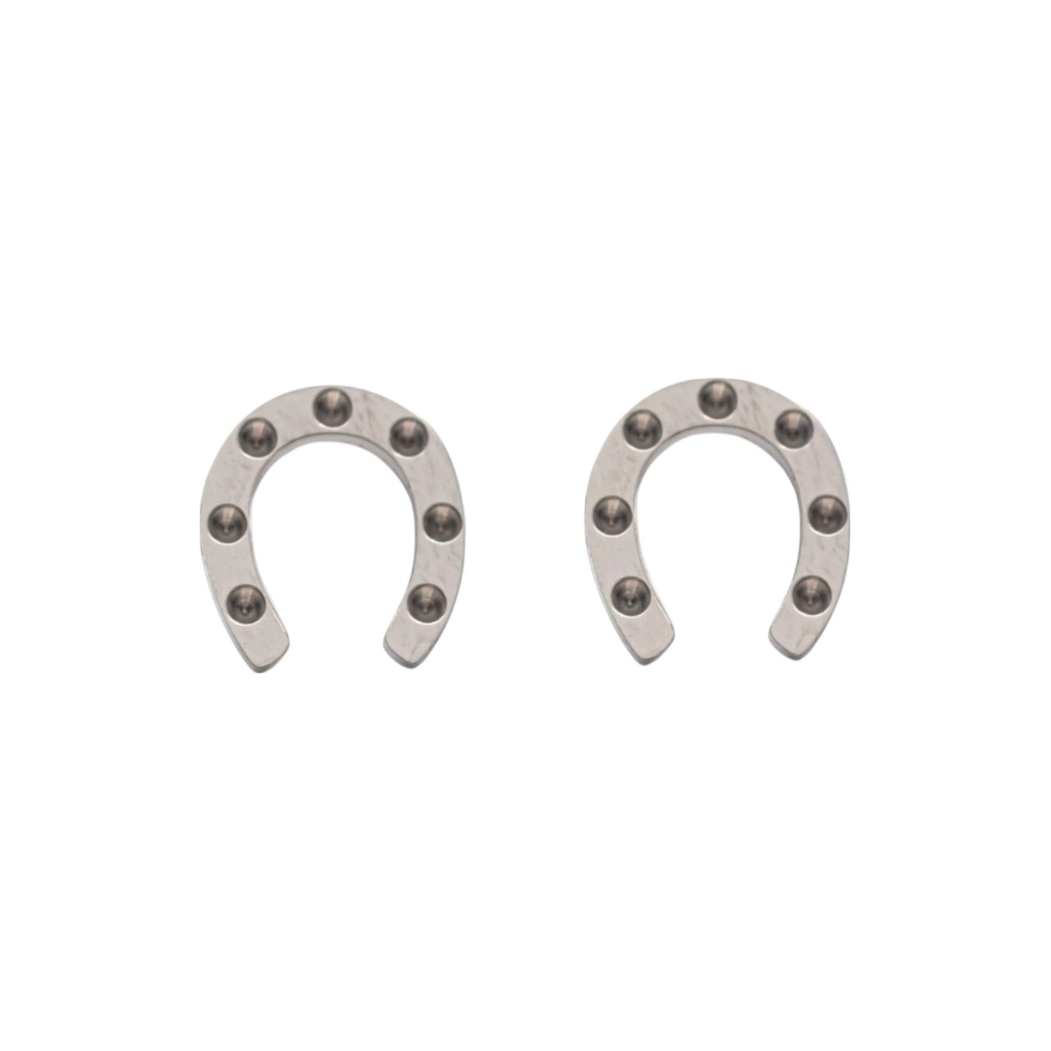 Boucles d'oreilles Moly acier