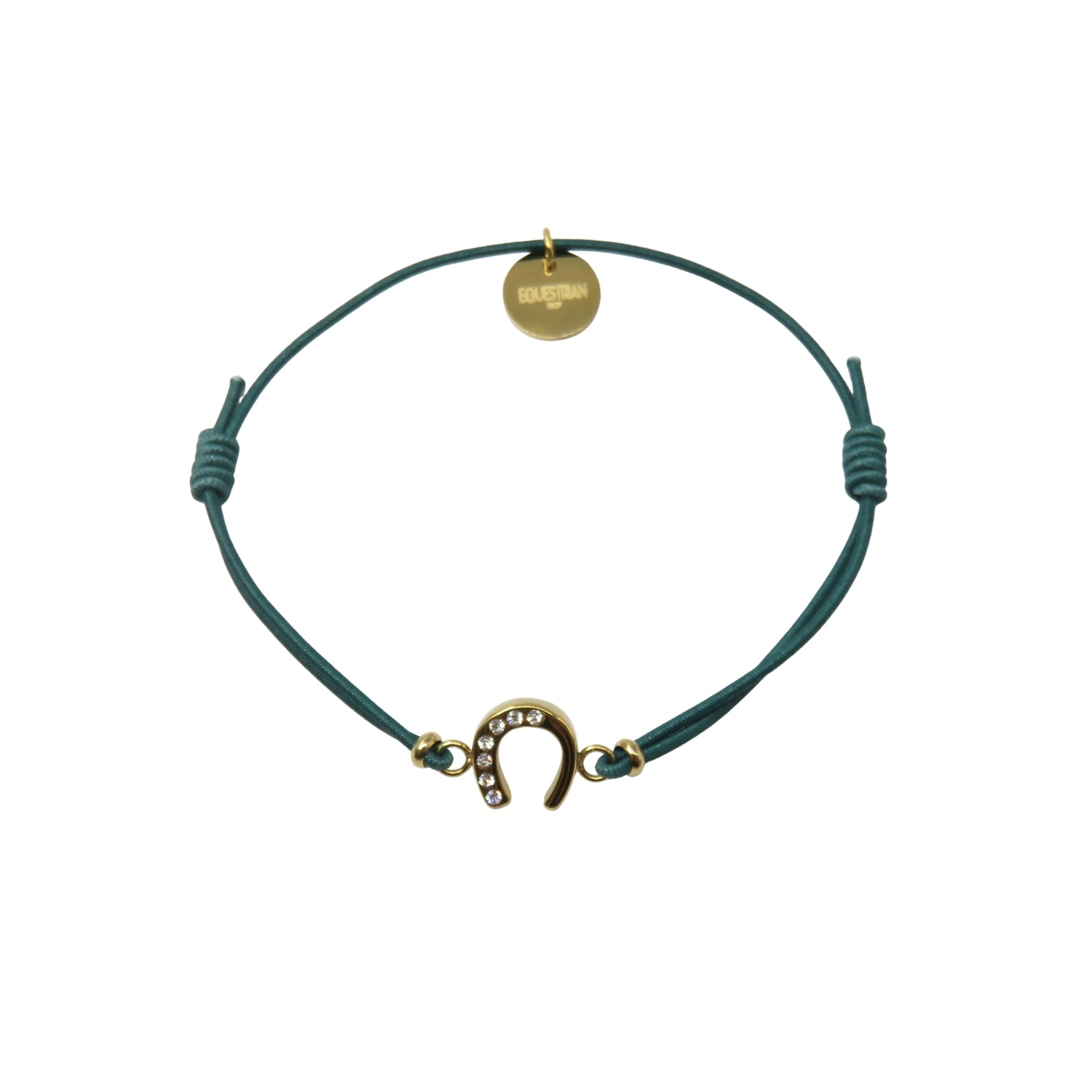 Bracelet Lola doré vert sapin