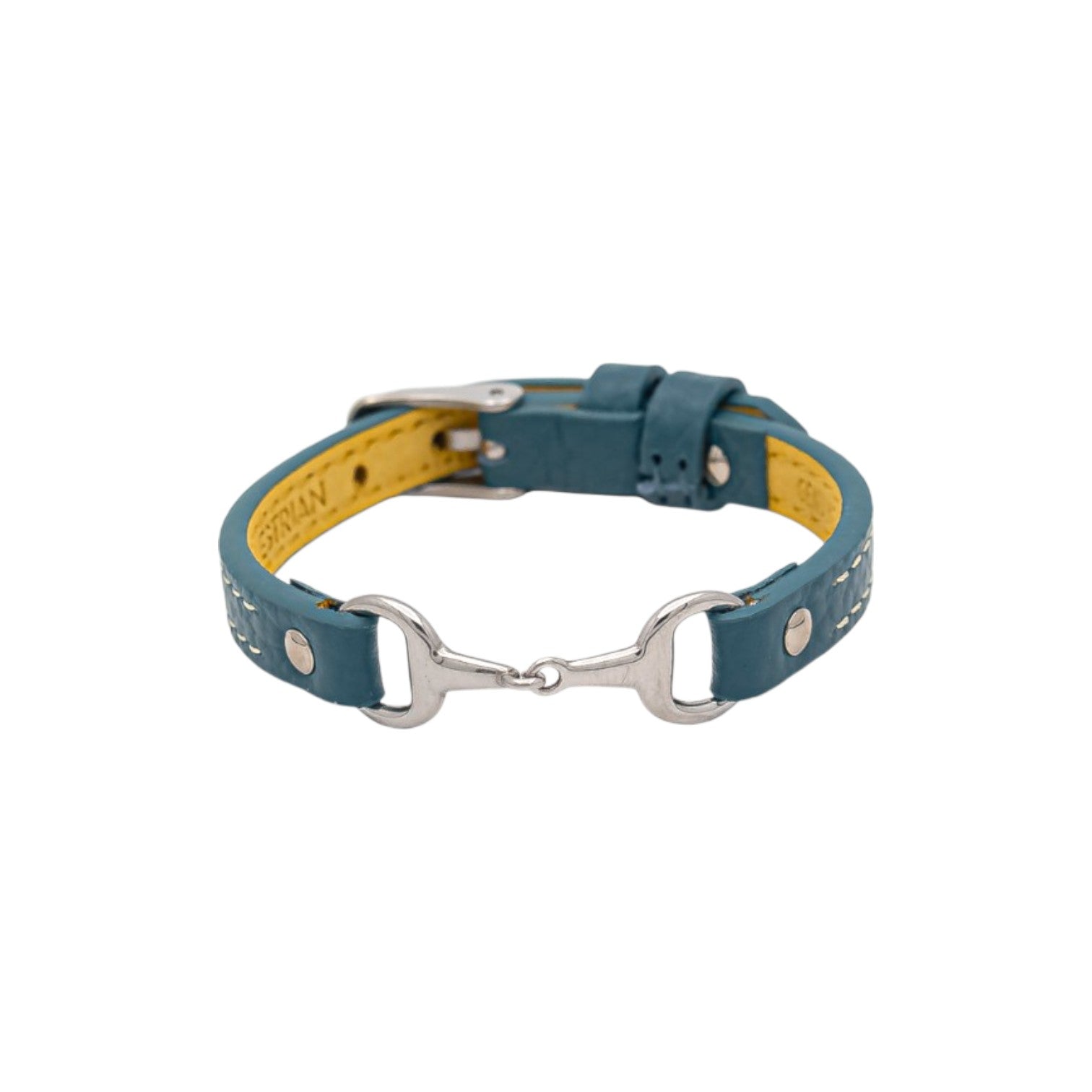 bracelet fano cuir bleu