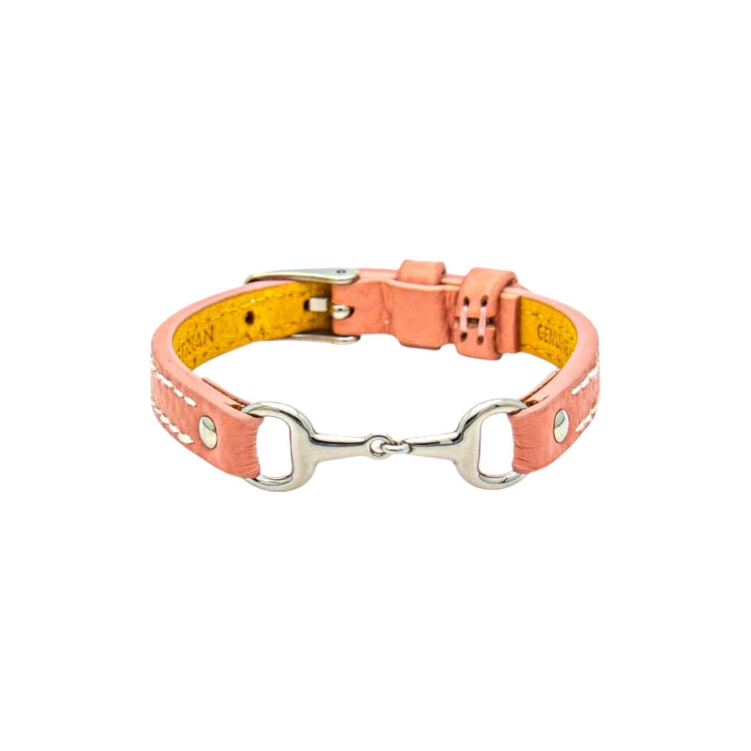 bracelet fano cuir rose