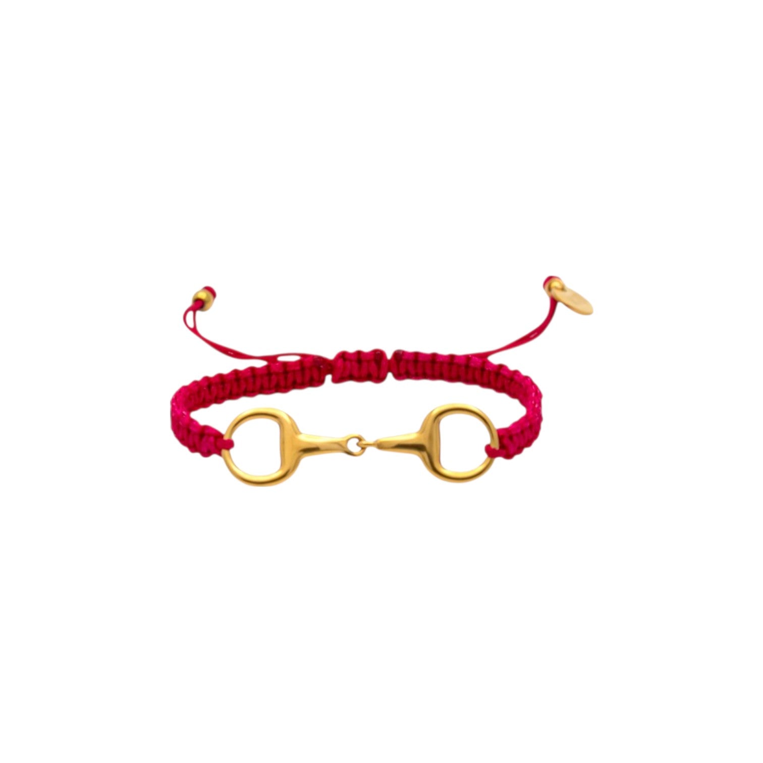 Takamaka - Bracciale in acciaio con morsetto e strass dorati