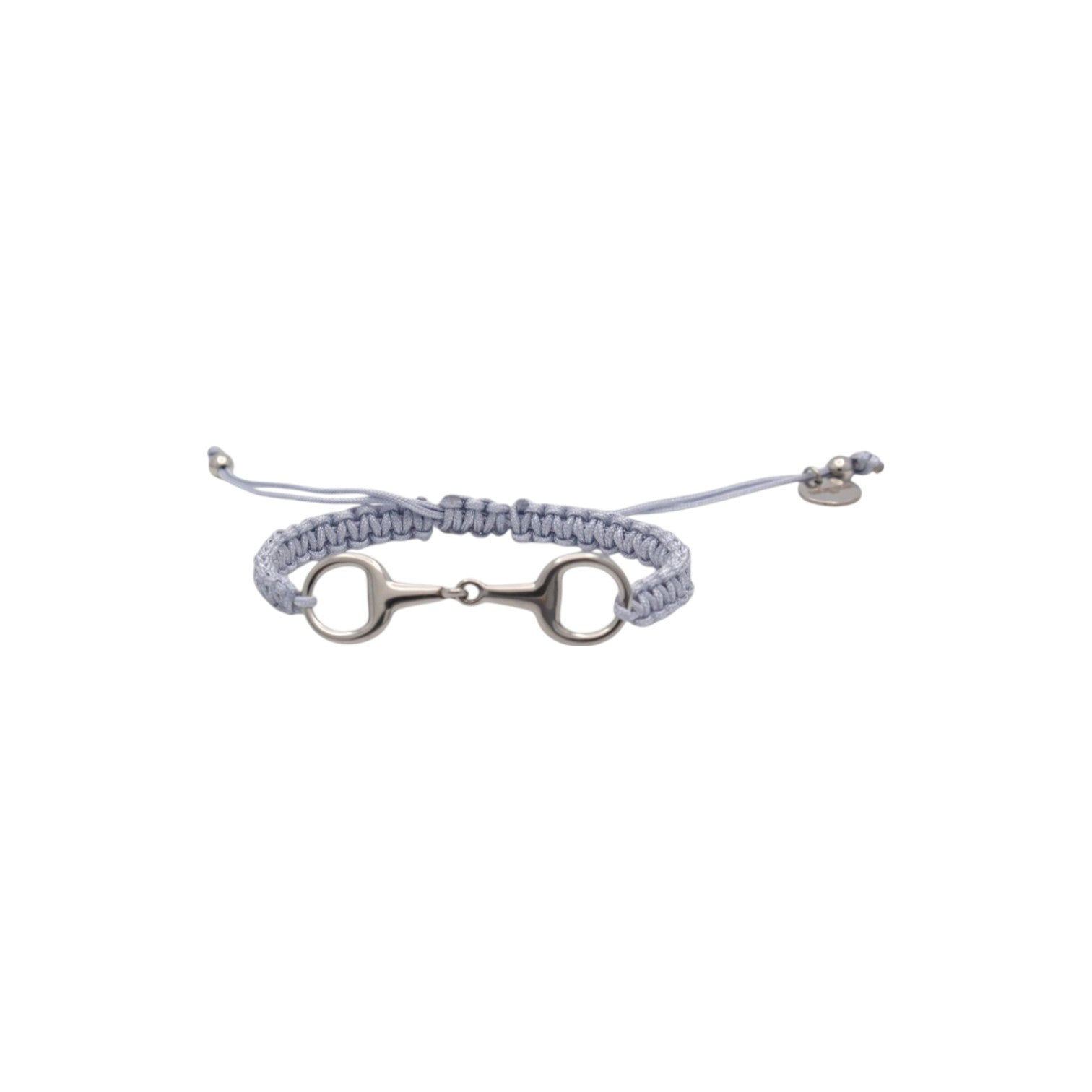 Takamaka - Bracciale in acciaio con morsetto e strass dorati