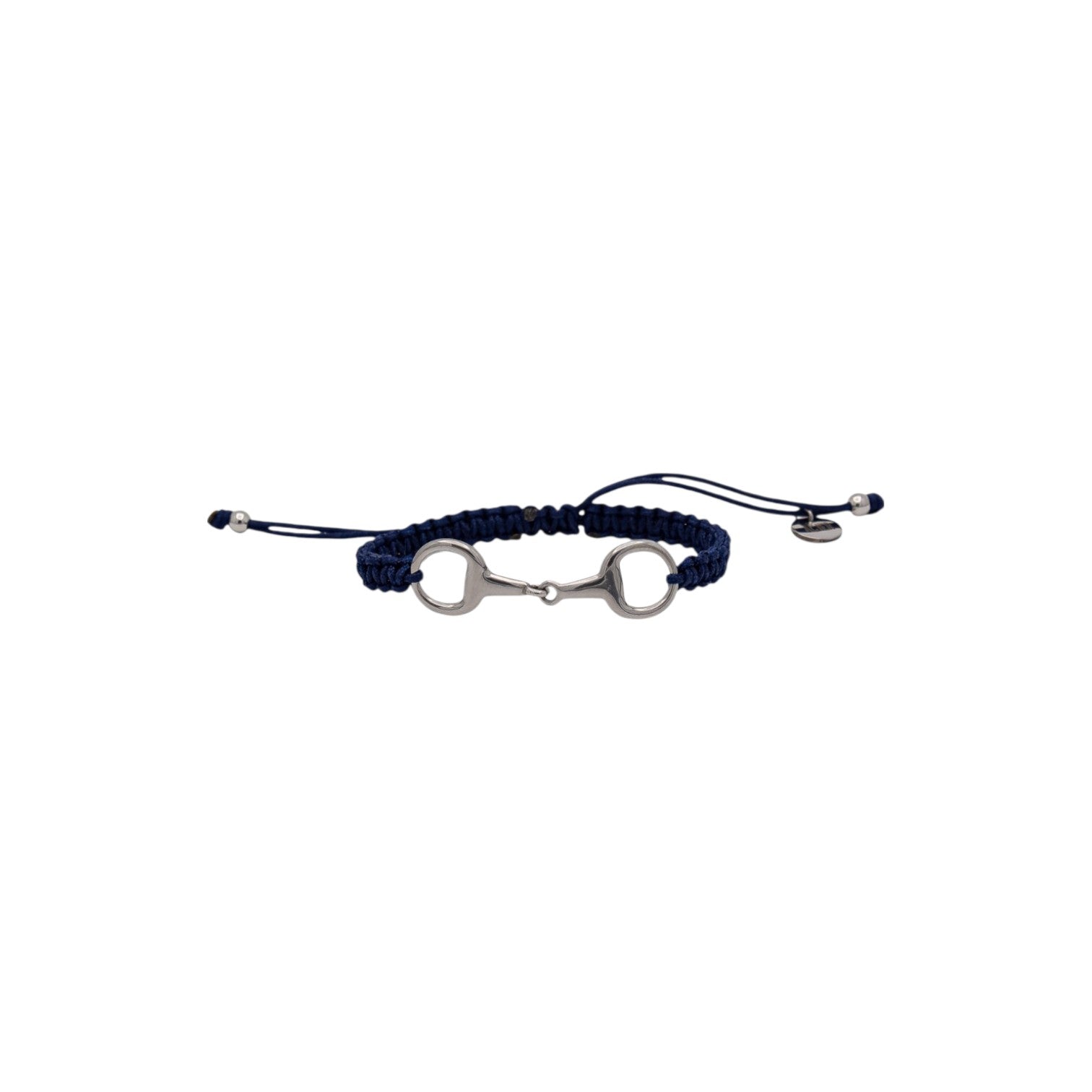 Takamaka - Bracciale in acciaio con morsetto e strass dorati