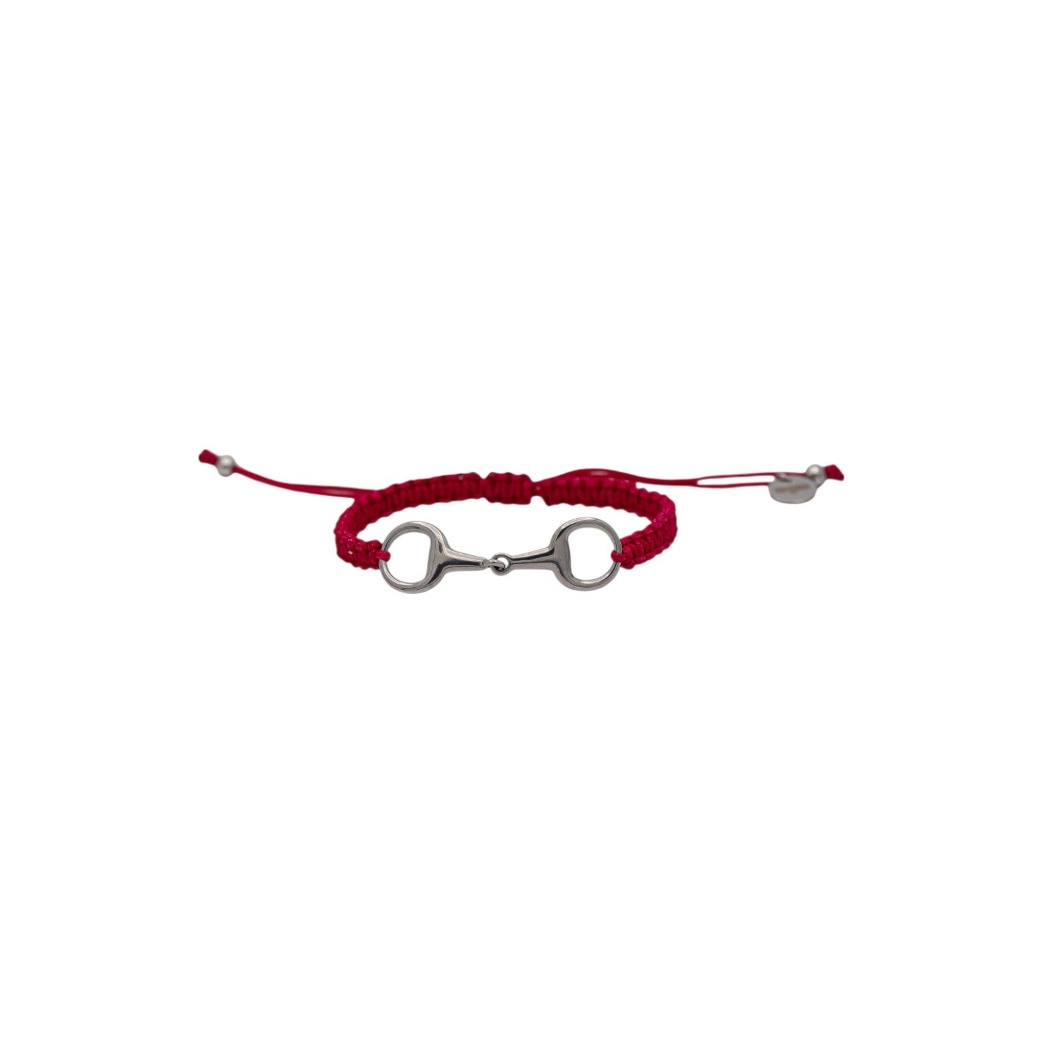 Takamaka - Bracciale in acciaio con morsetto e strass dorati