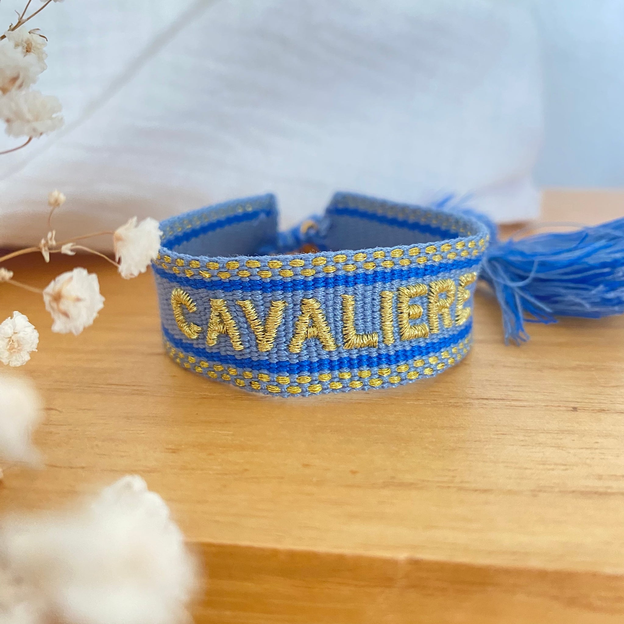 Bracelet Cavalière bleu