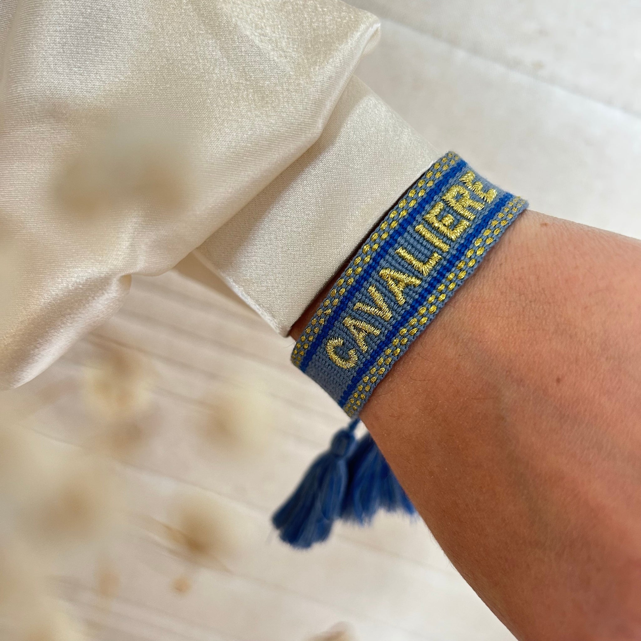 Bracelet Cavalière bleu