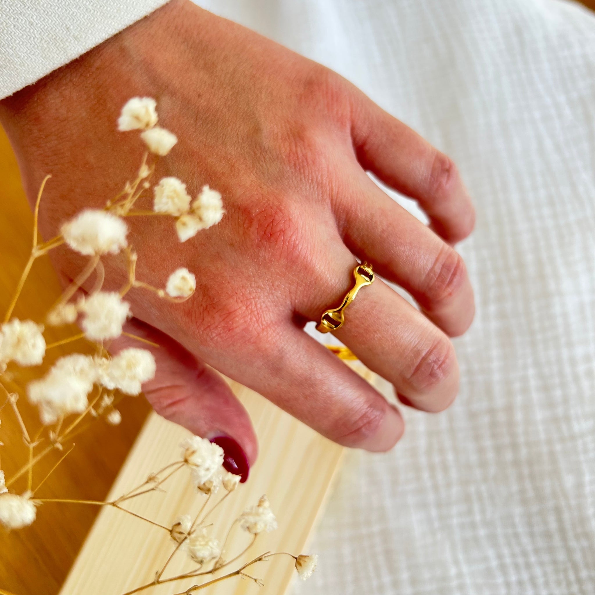 Bague Ana dorée