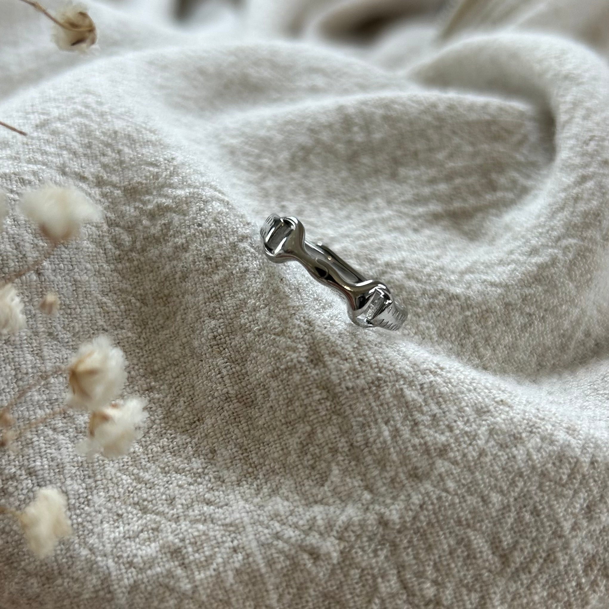 Bague Ana acier inoxydable