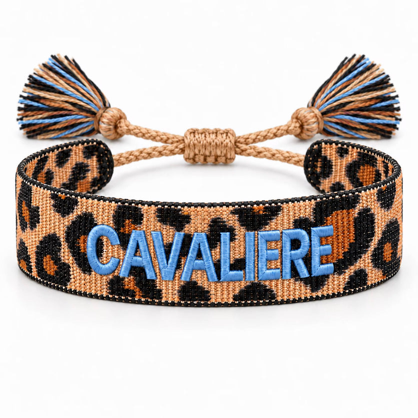 Bracelet Cavalière Edition Léopard