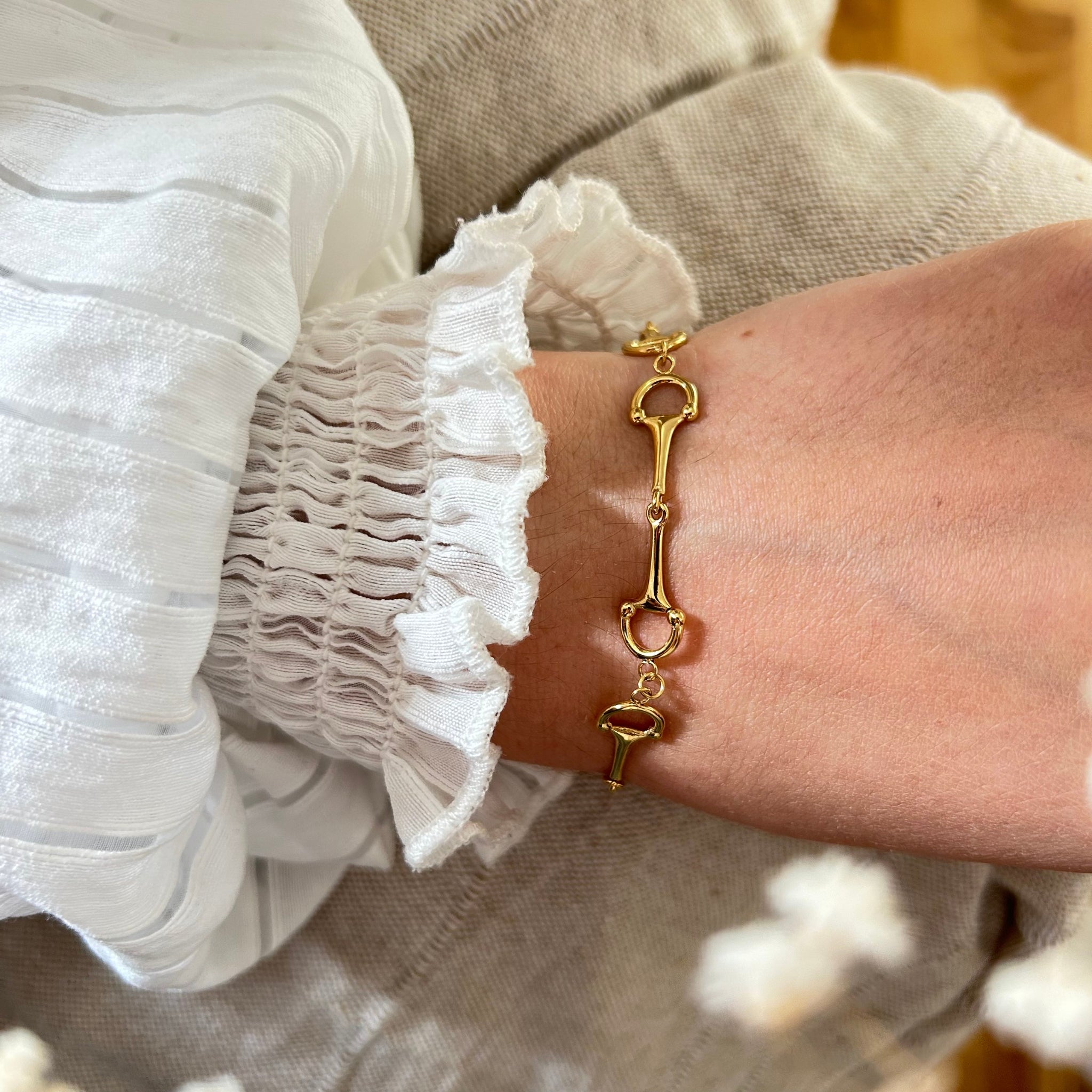 Gubbe - All-bit steel bracelet (small bits)