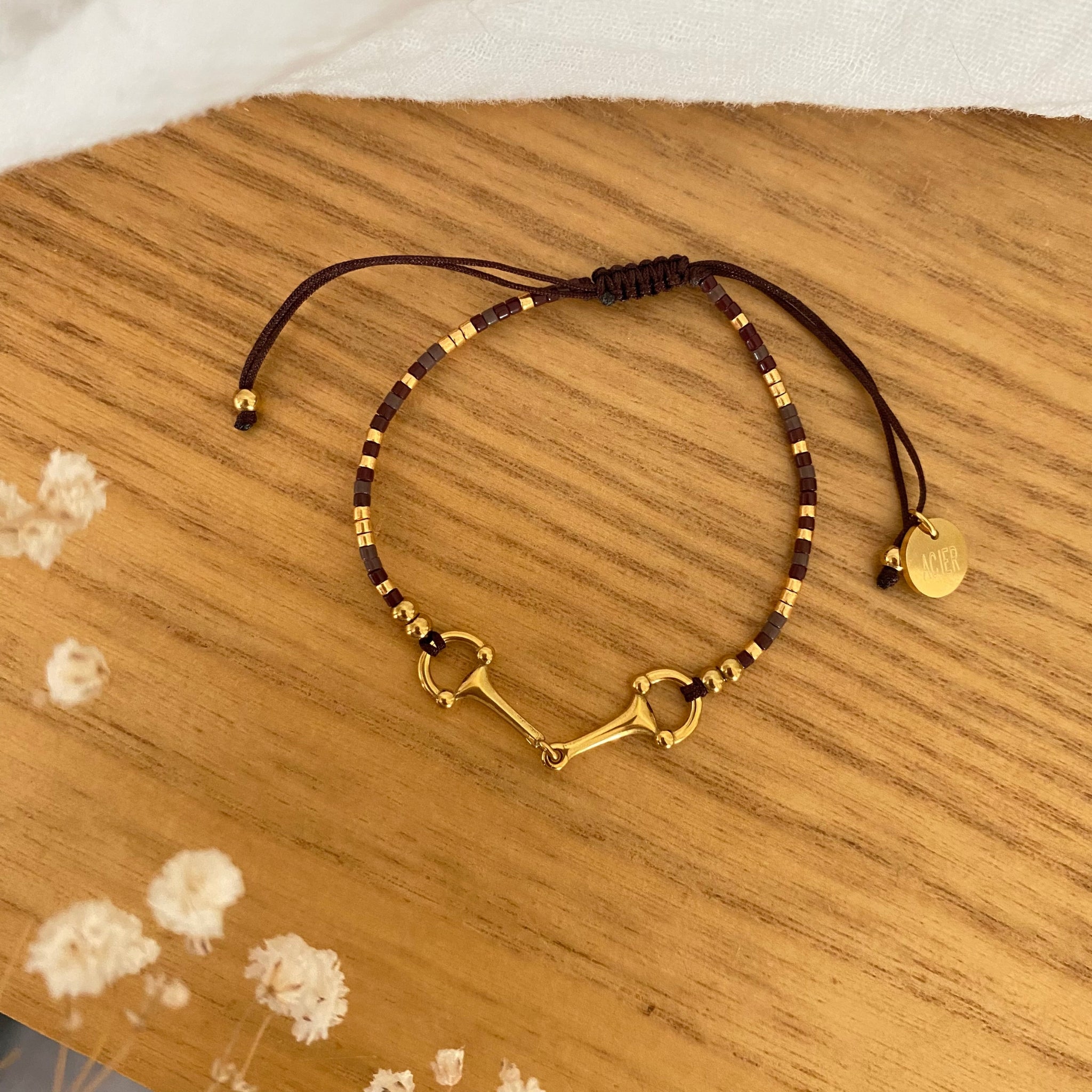 Bracelet Sunny marron