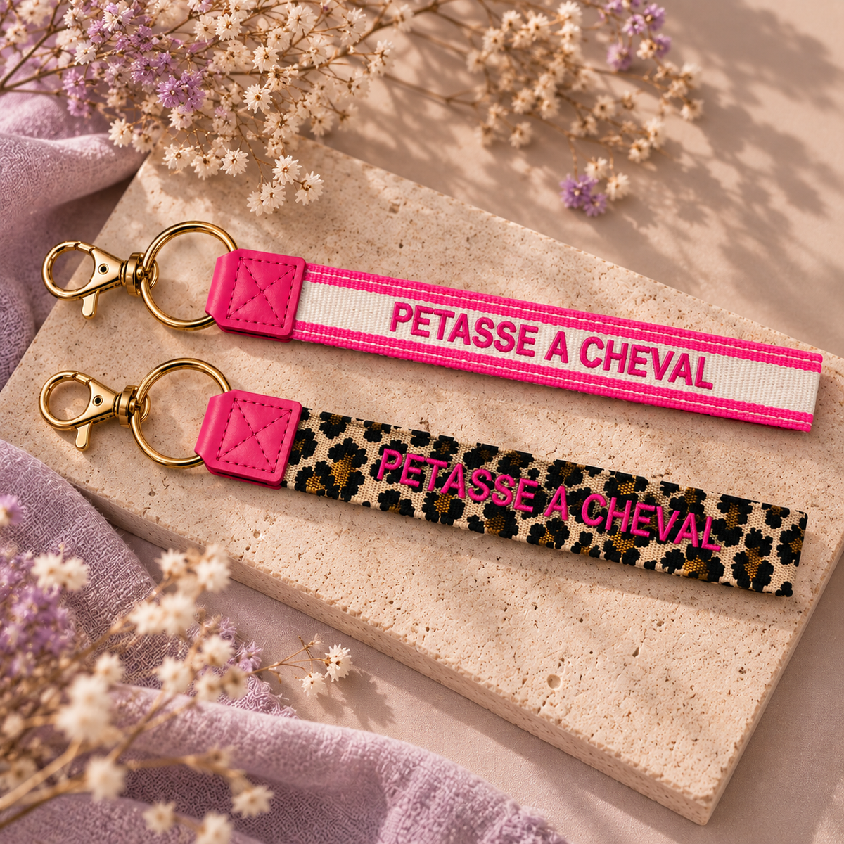 Porte-clés Pétasse à cheval