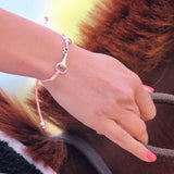 Sam - Bracelet mors espa argenté Equestrian shop
