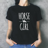 T-shirt Horse Girl