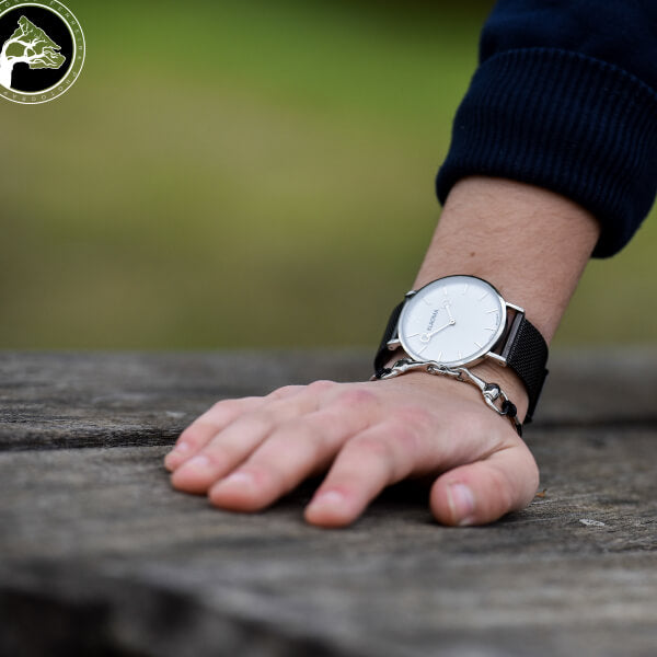 Montre Seven argenté Equestrian shop