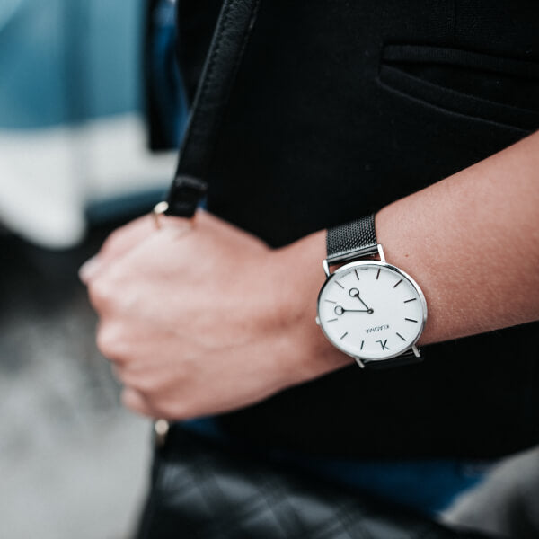 Montre Seven argenté Equestrian shop