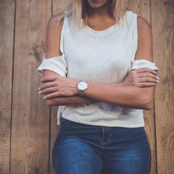 Montre Seven argenté Equestrian shop