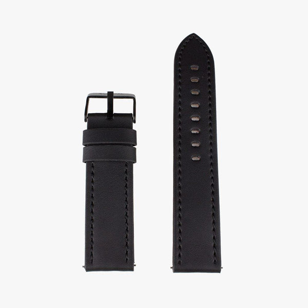 Bracelet de montre daim Noir Equestrian shop