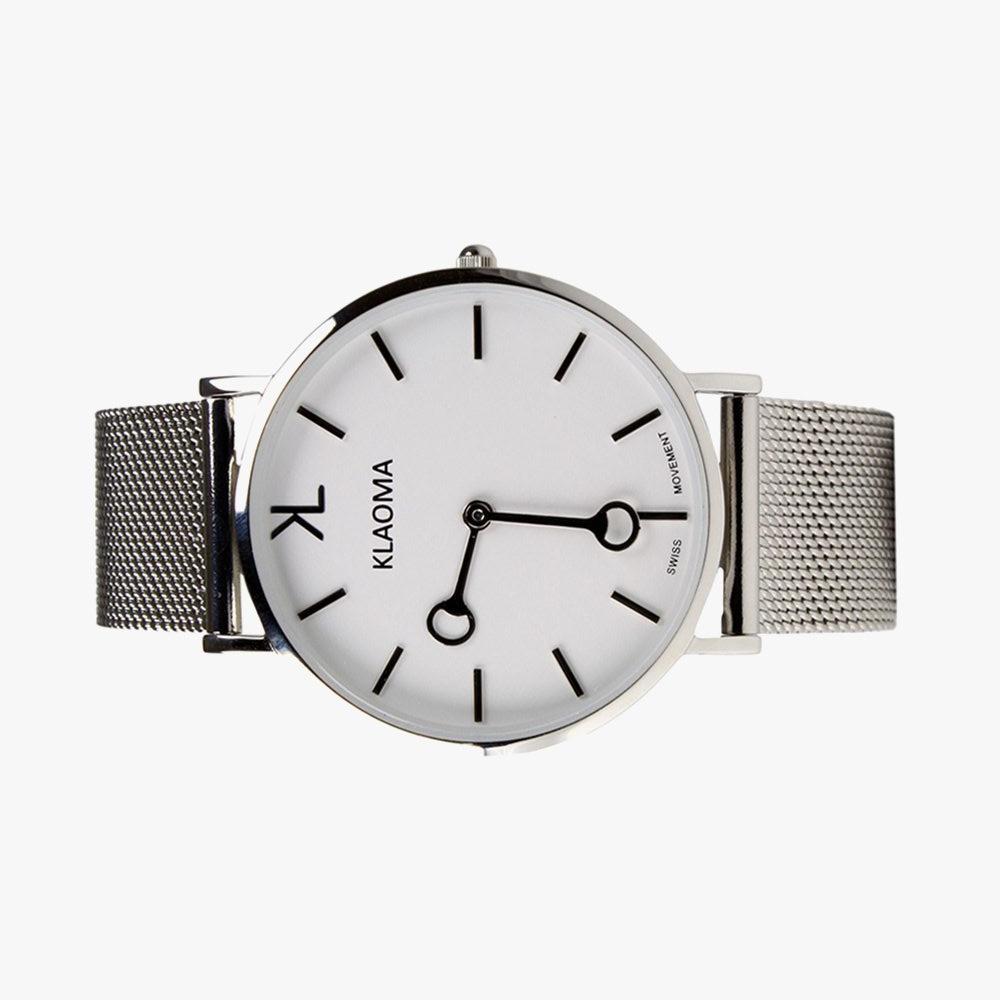 Montre Seven argenté Equestrian shop