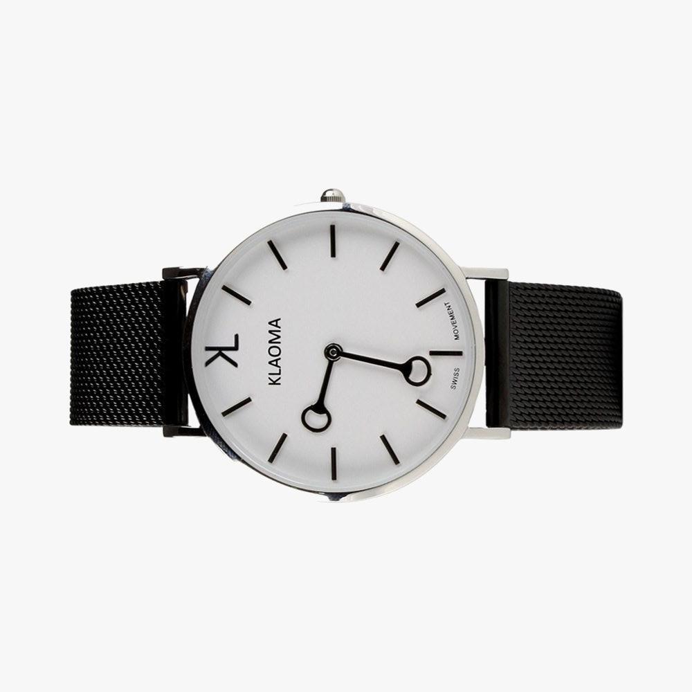 Montre Seven argenté Equestrian shop