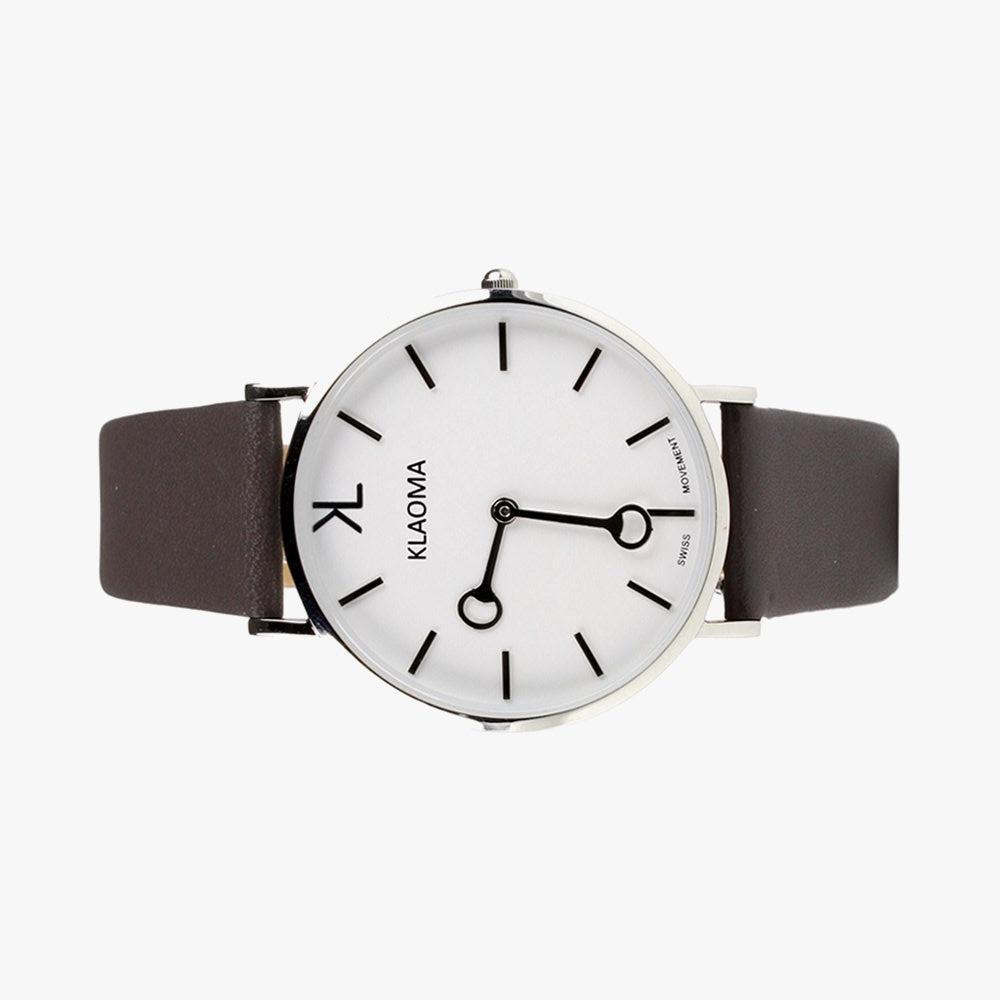 Montre Seven argenté Equestrian shop