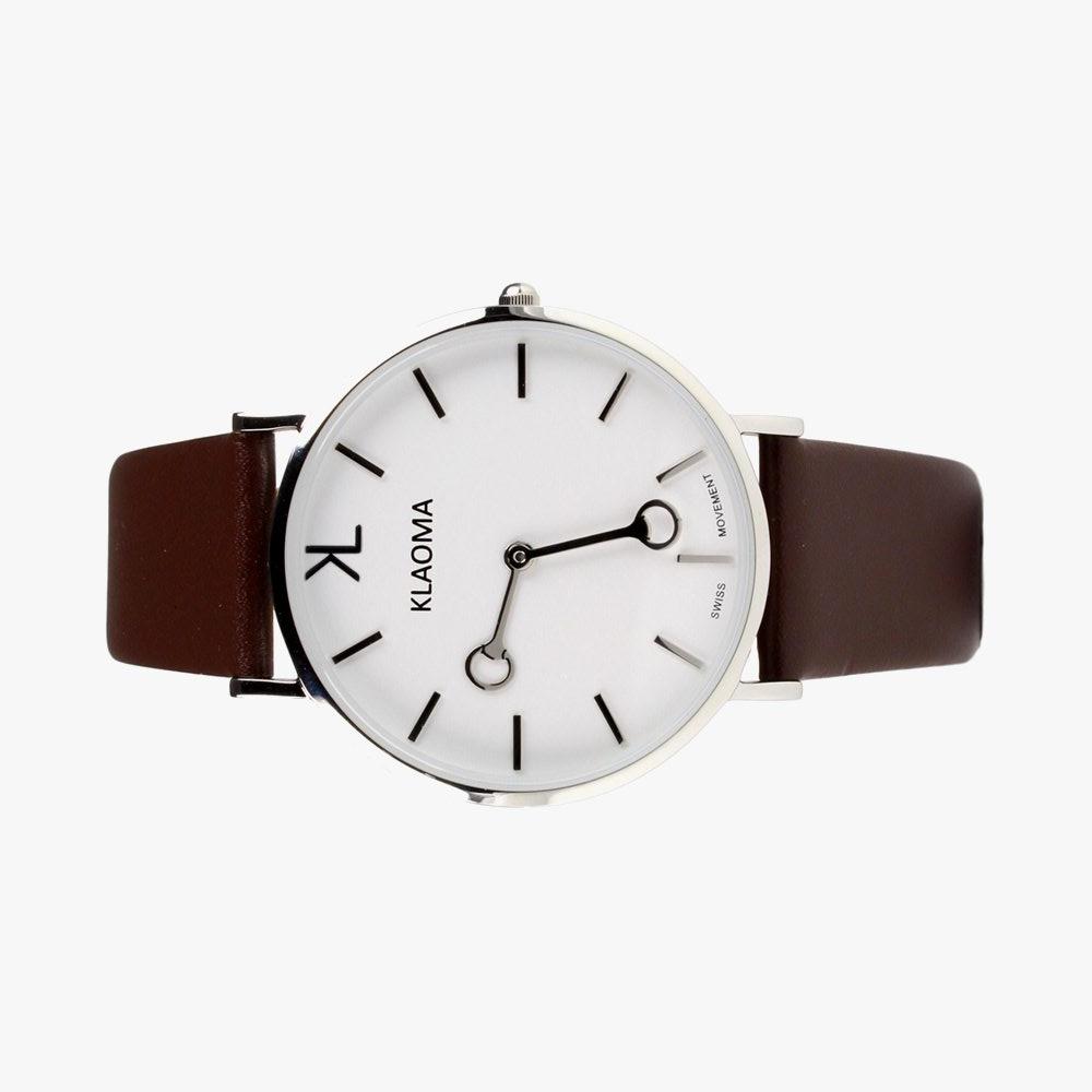 Montre Seven argenté Equestrian shop