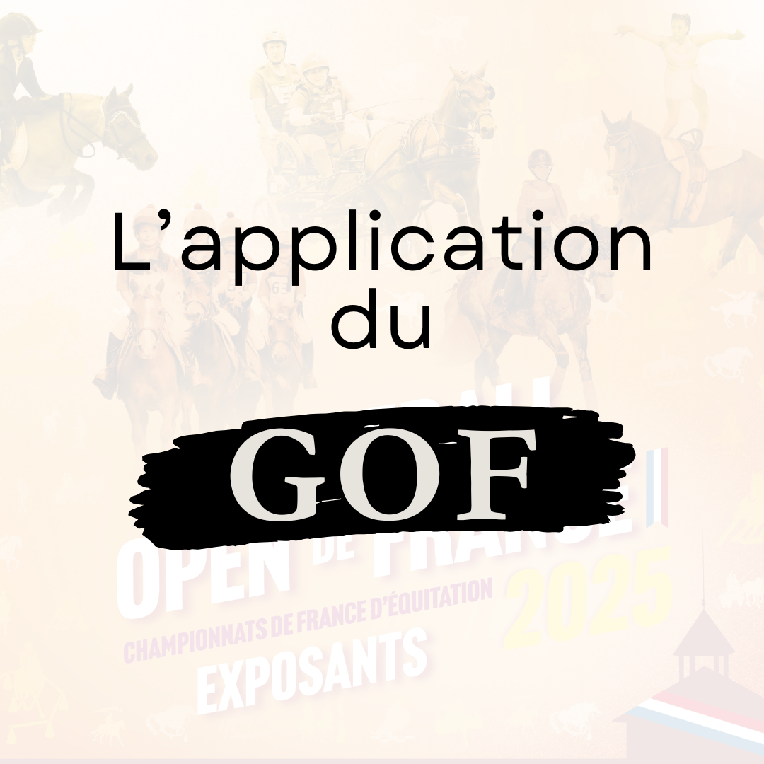 L'application du Parc équestre fédéral