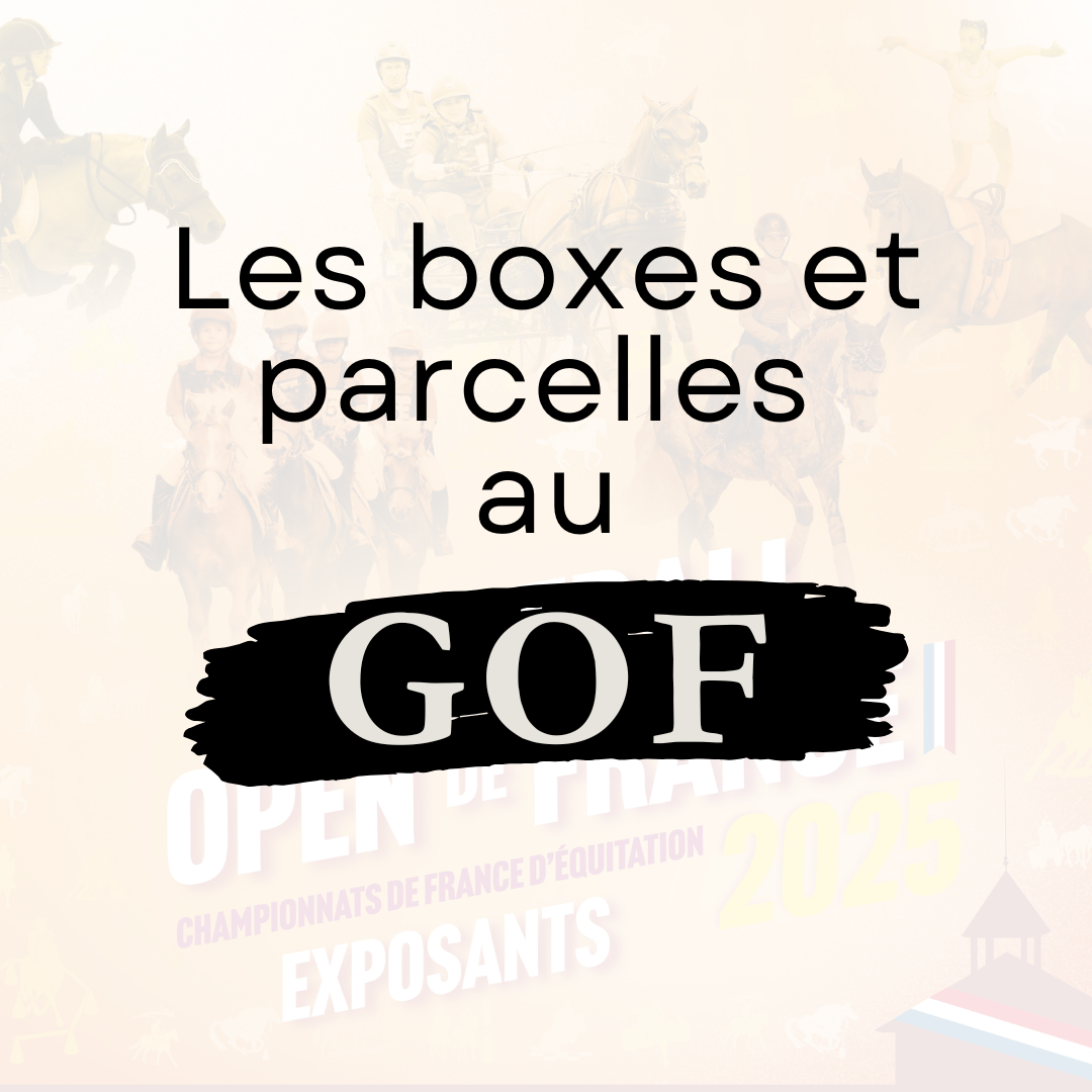 Information sur la location de parcelles et boxes aux championnats de France à Lamotte-beuvron au mois de juillet 2025