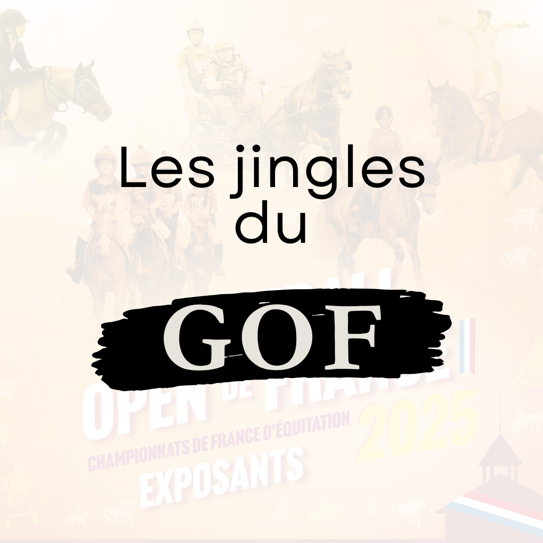 Les jingles des Championnats de France d'équitation les musique de la victoire durant les épreuves du GOF Generali open de France