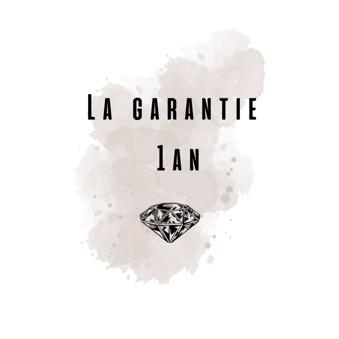 La garantie 1 an sur nos bijoux