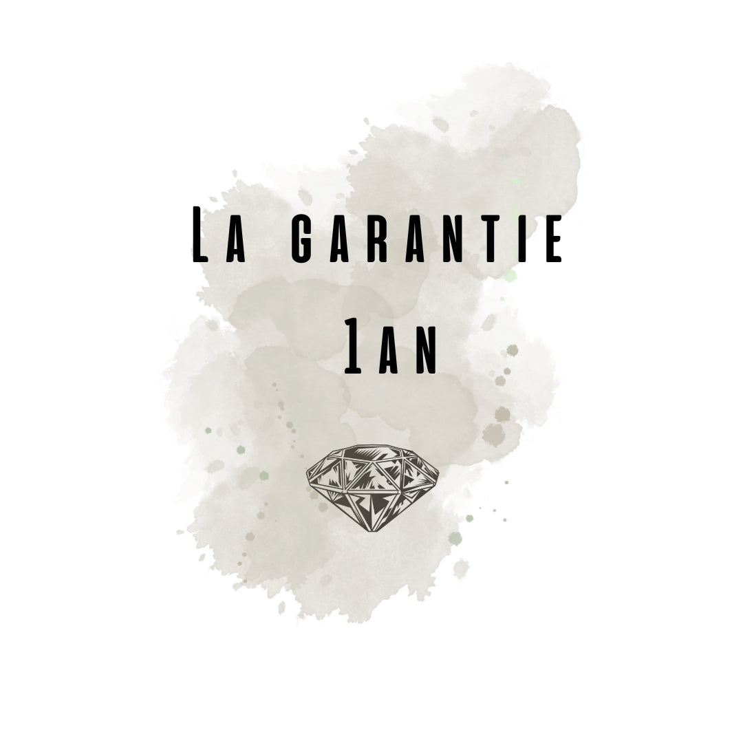 La garantie 1 an sur nos bijoux