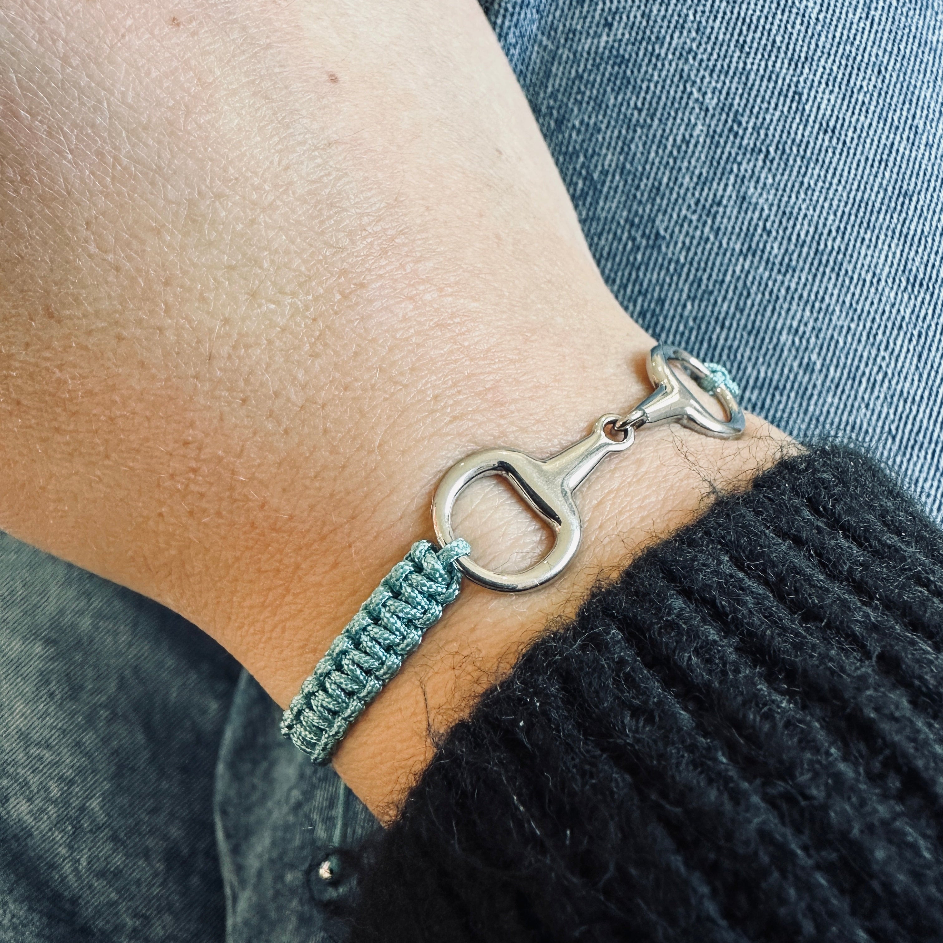 Takamaka - Gold-plated steel bracelet with rhinestones