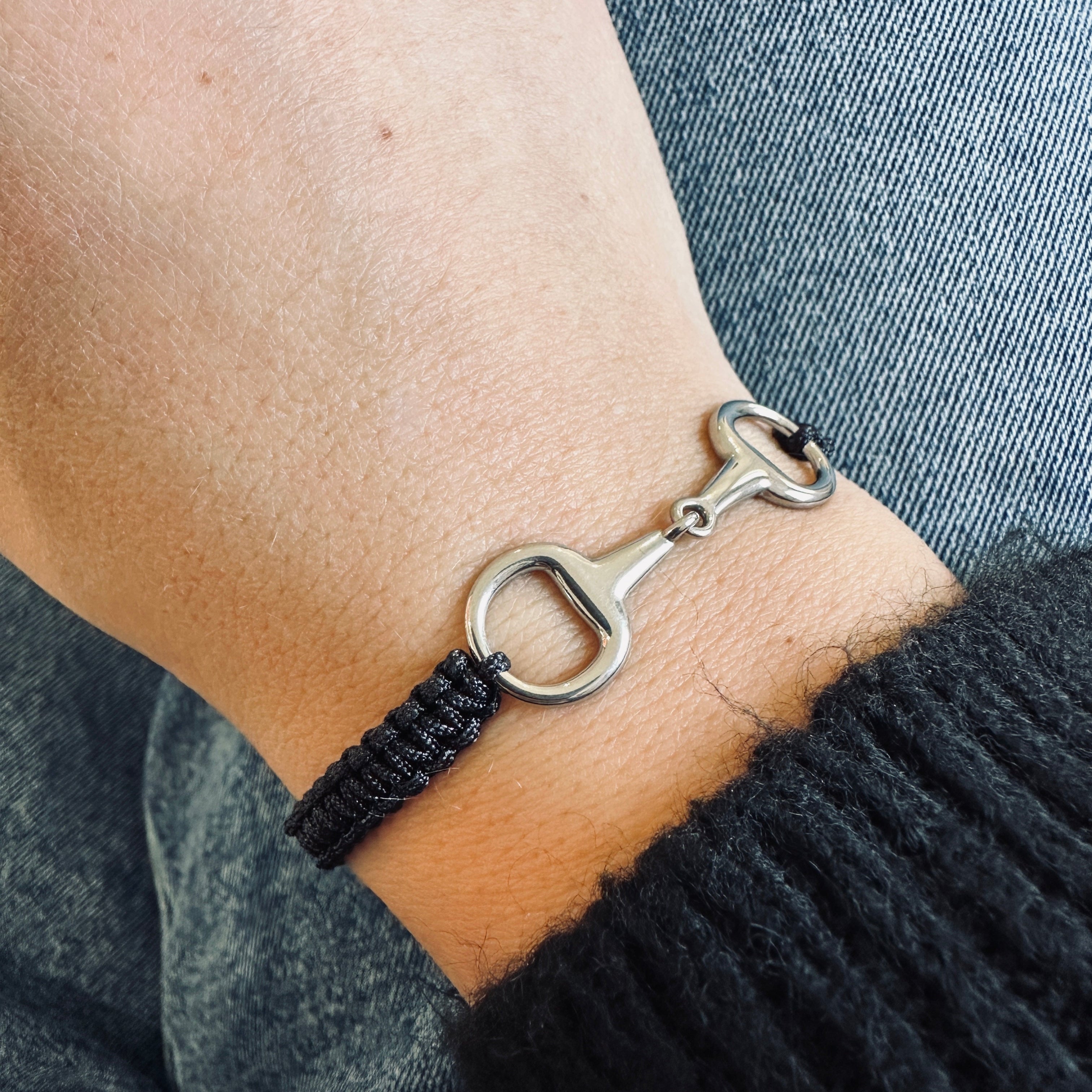 Takamaka - Gold-plated steel bracelet with rhinestones