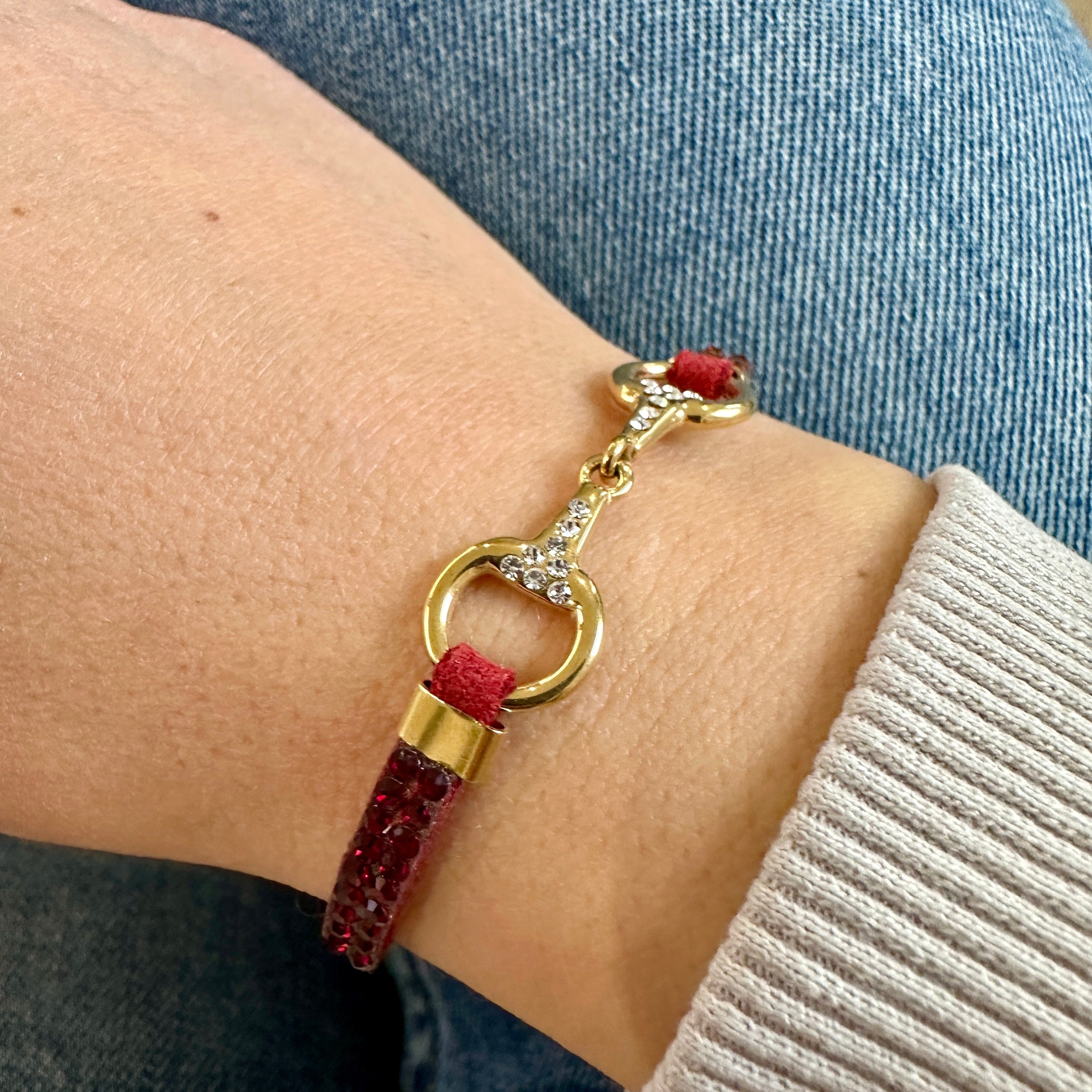 Lilo without rhinestones - Felt bracelet