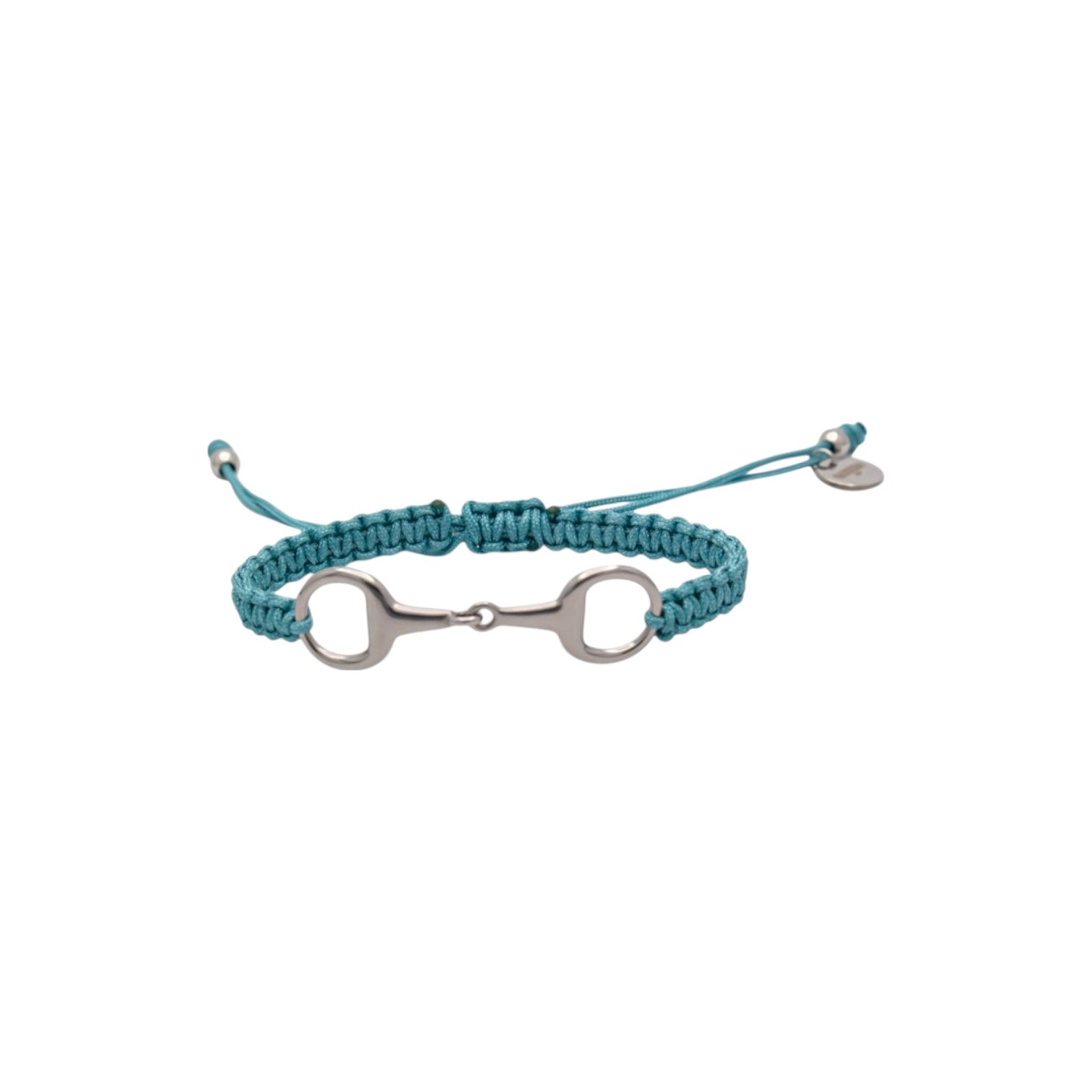 Takamaka - Bracciale in acciaio con morsetto e strass dorati