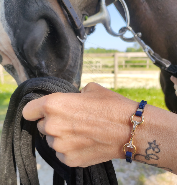 Love Unicorn - Calendrier équestre - Bracelet Lilo en acier