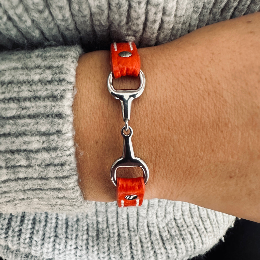 Bracelet Cheval Mors de Cheval Cuir