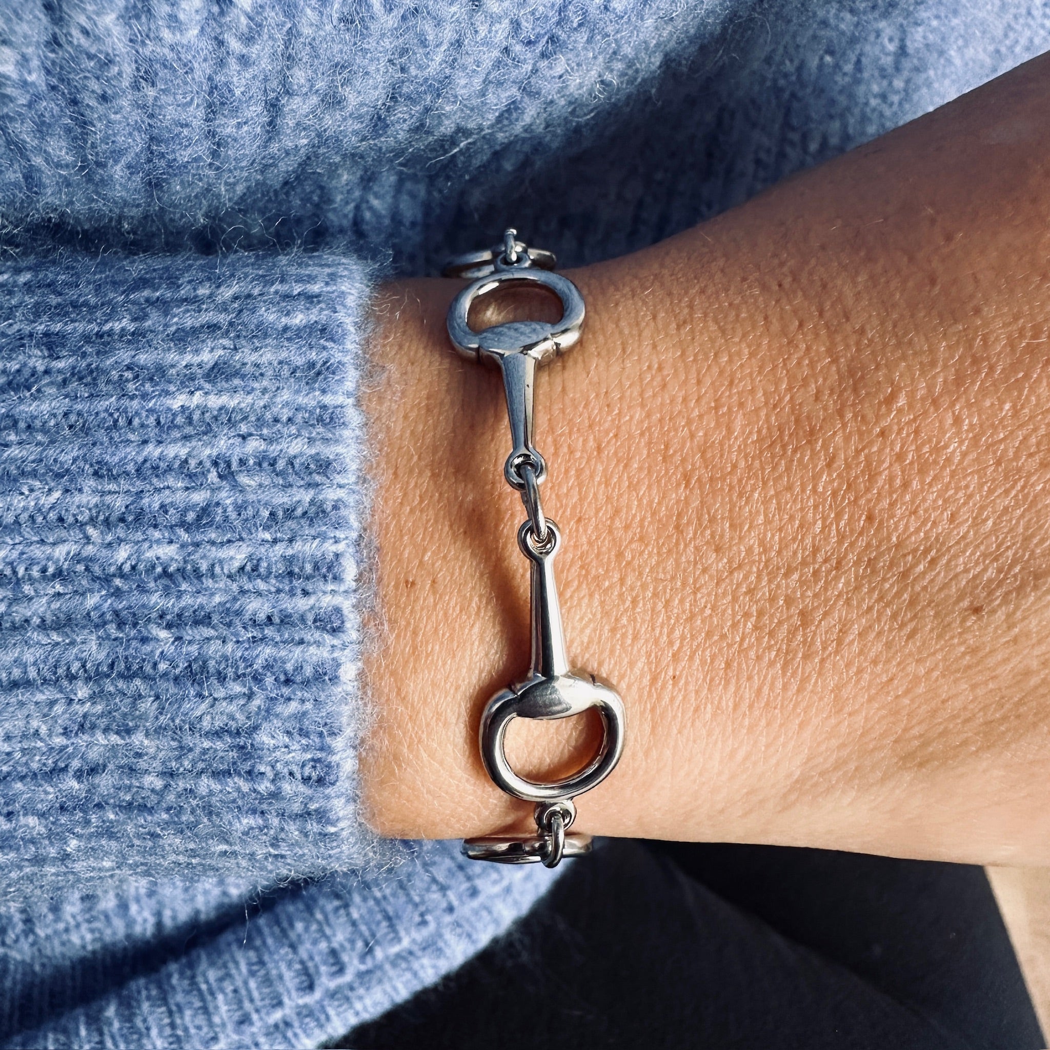 Pépito - All-bit steel bracelet (medium bits)