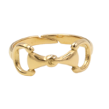 Maya - Stainless steel bit ring