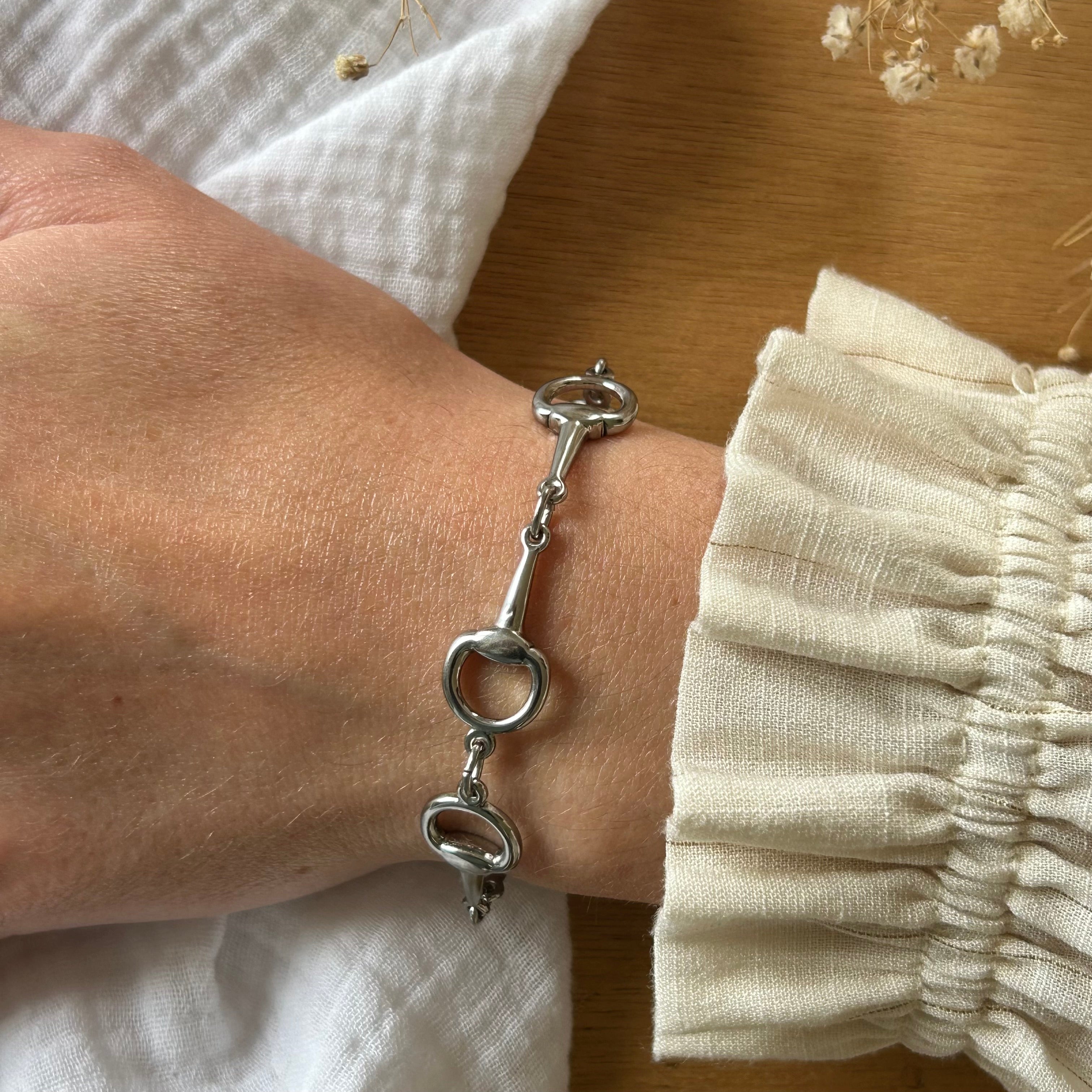 Pépito - All-bit steel bracelet (medium bits)