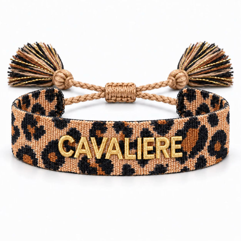 Bracelet Cavalière Edition Léopard