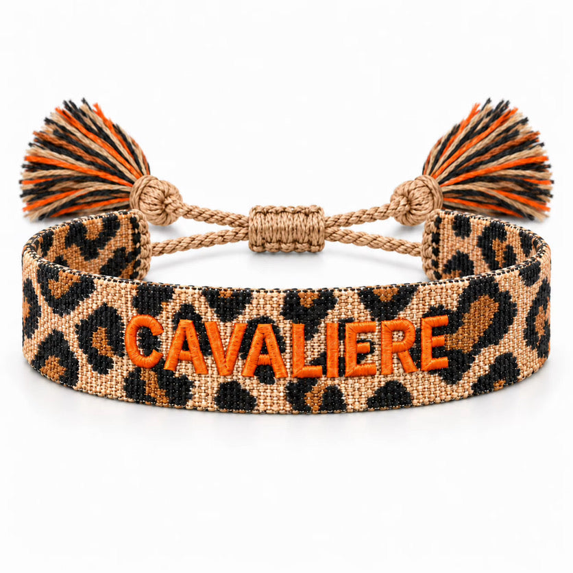 Bracelet Cavalière Edition Léopard