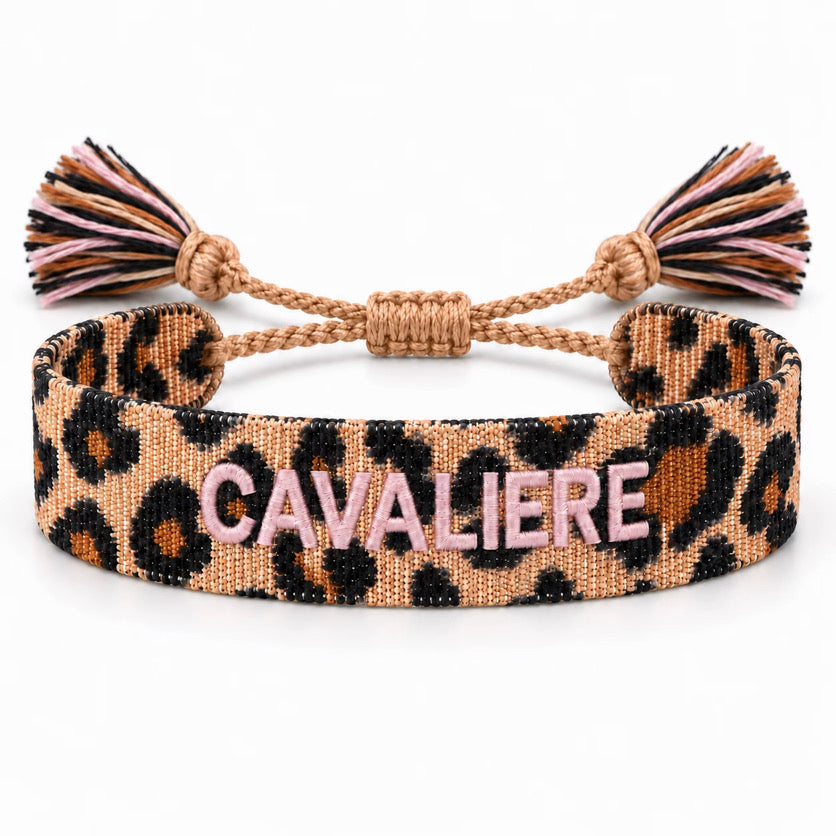 Bracelet Cavalière Edition Léopard