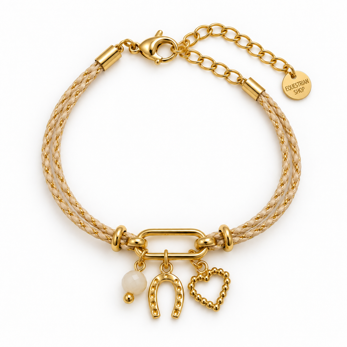 bracelet-epona-beige-pierre-naturelle-fer-a-cheval-porte-bonheur-equitation-cavaliere