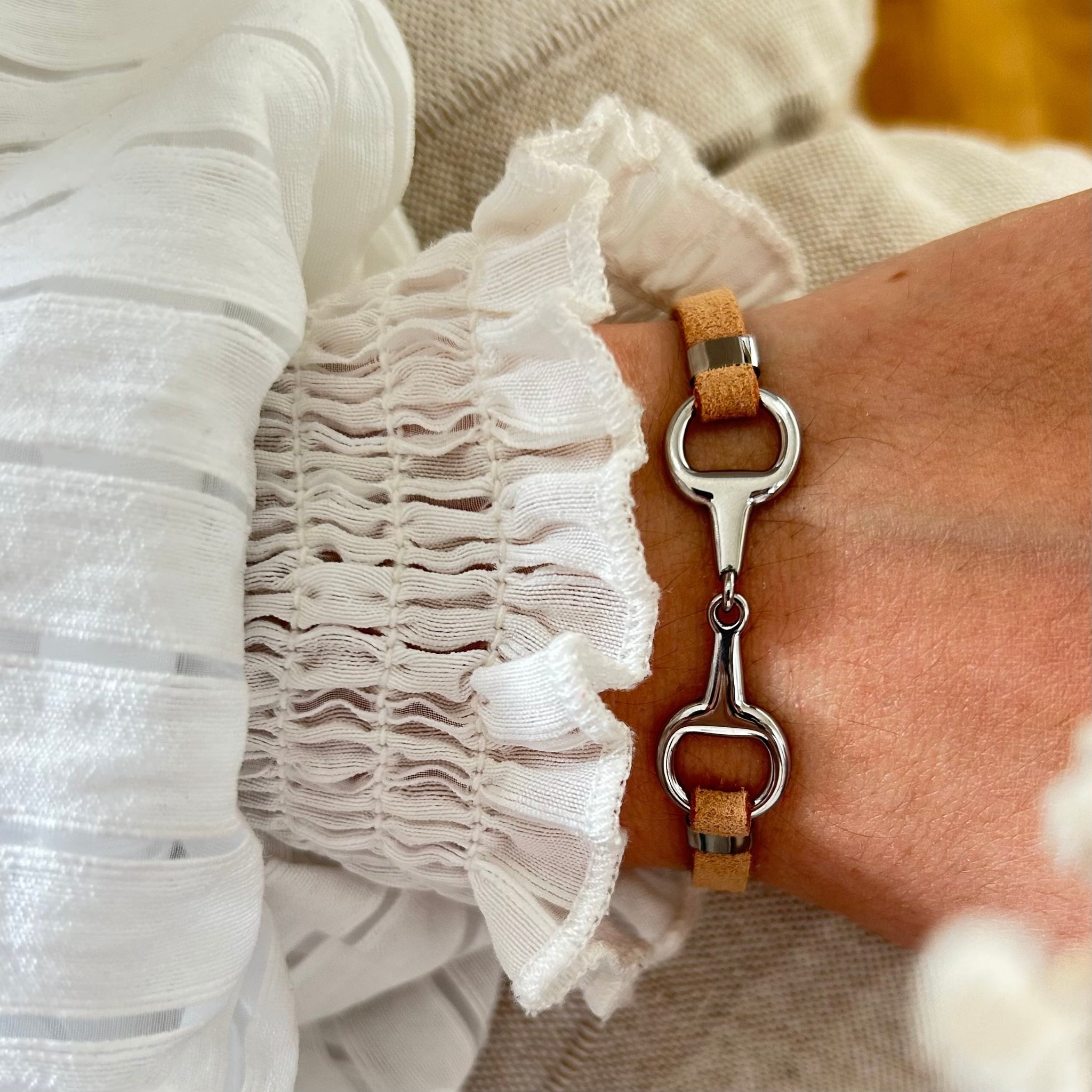 Lilo without rhinestones - Felt bracelet