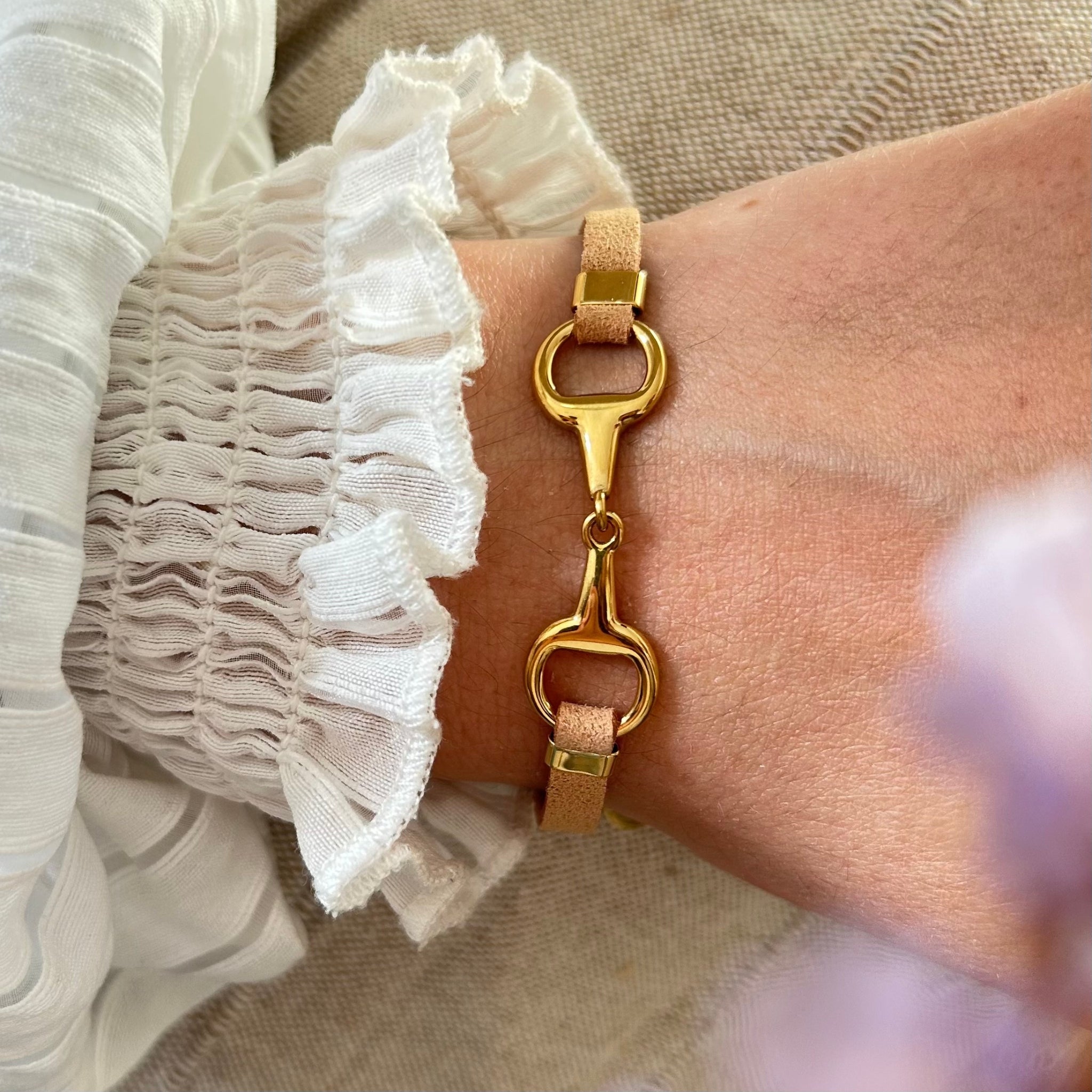 Lilo without rhinestones - Felt bracelet
