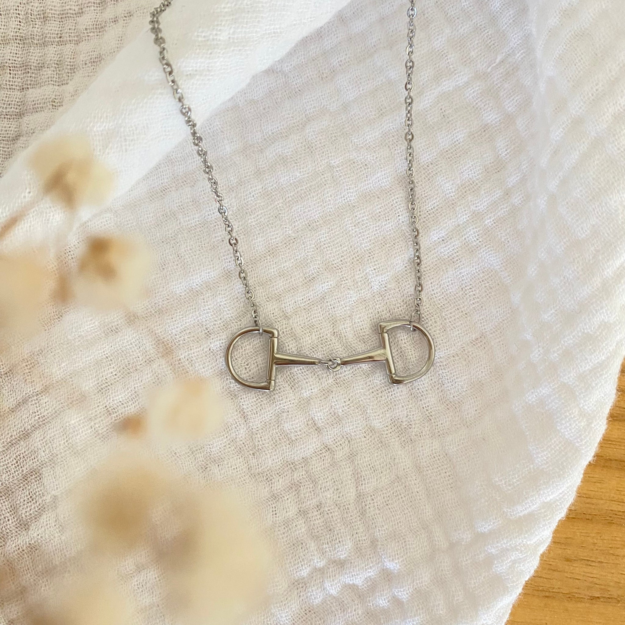 Collier Oly argenté 2