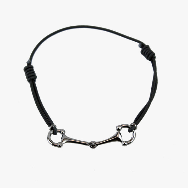 Lana argenté - Bracelet mors acier inoxydable